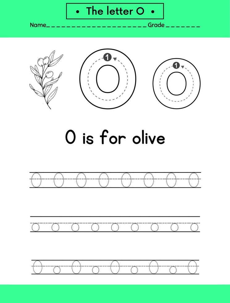 alphabets tracing letters for hand practicing vector