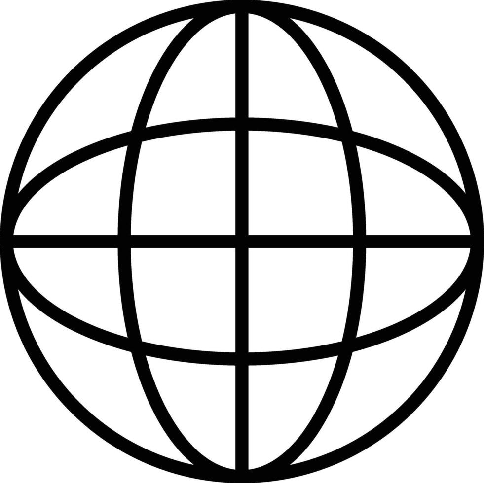 Globe Icon Design vector