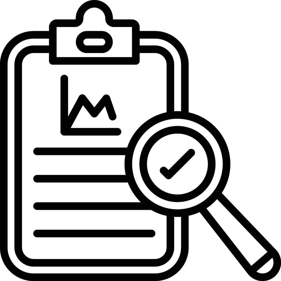 Audit Icon Design vector