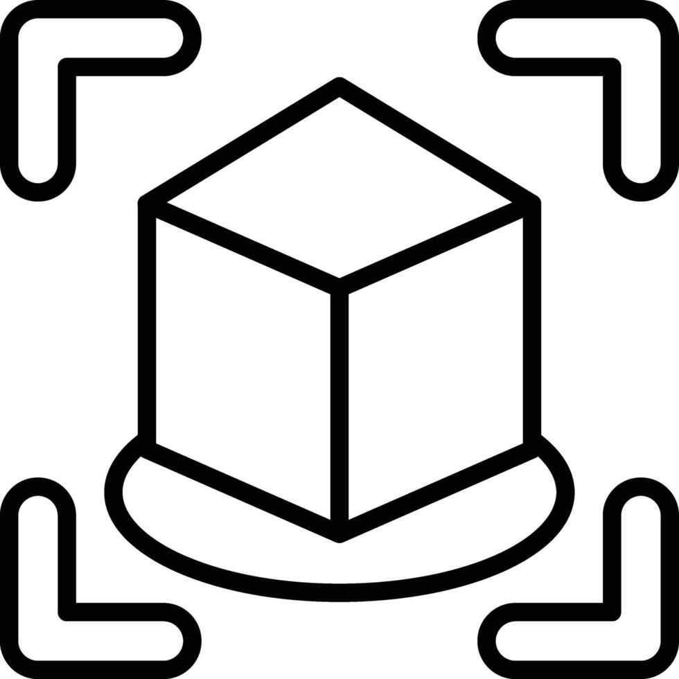 Augmented Reality Icon Design vector