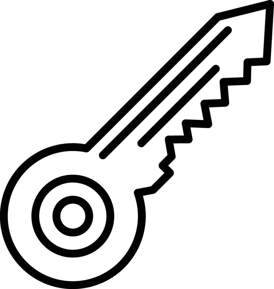 Key Icon Design vector