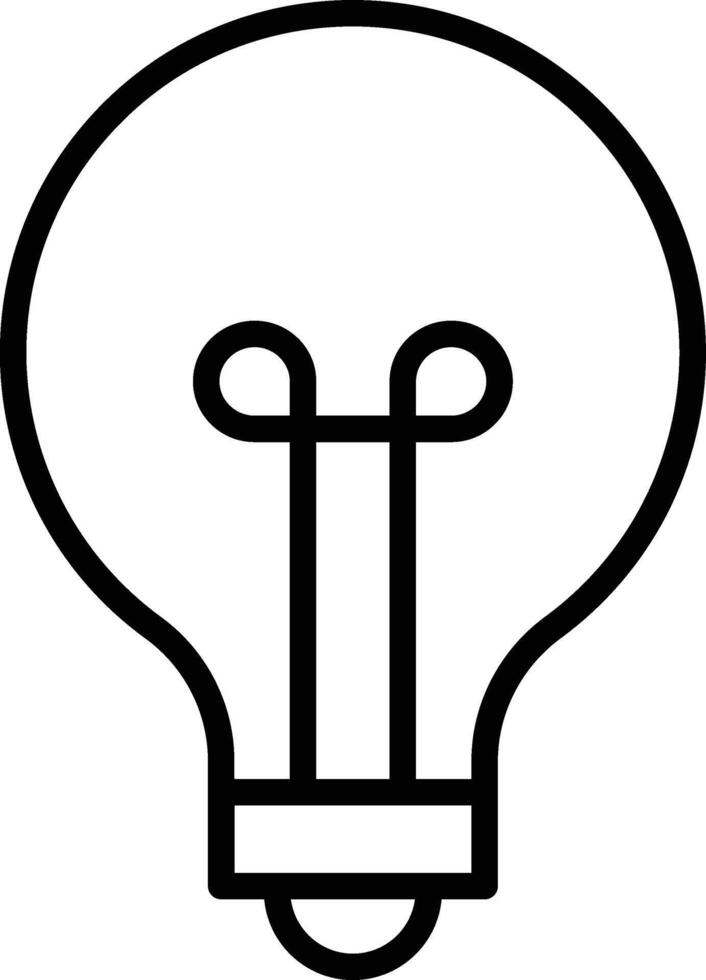 Lightbulb Icon Design vector