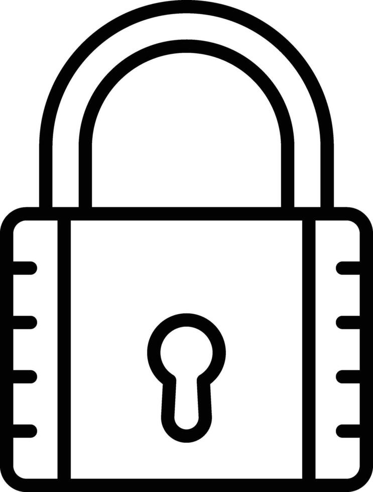Lock Icon Design vector
