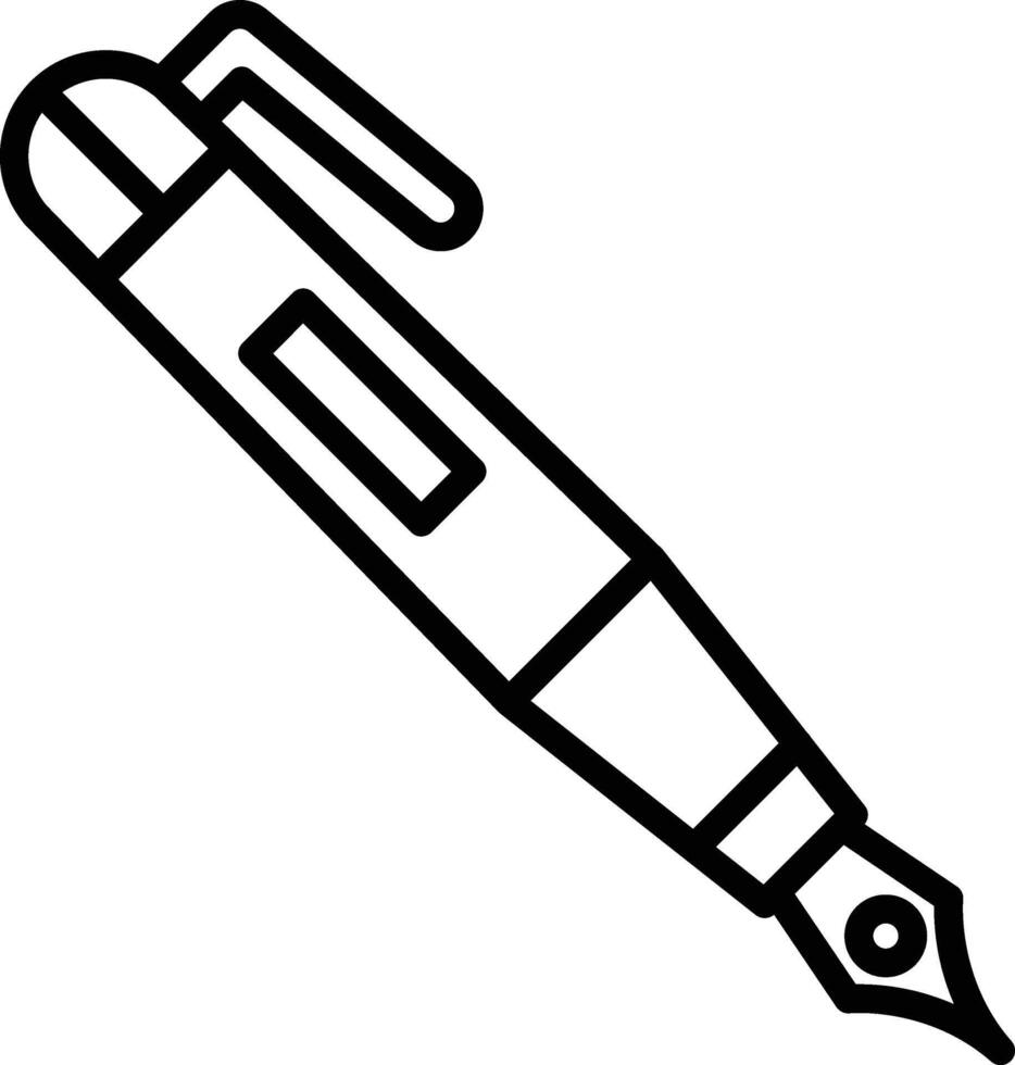 Pen Icon Design vector