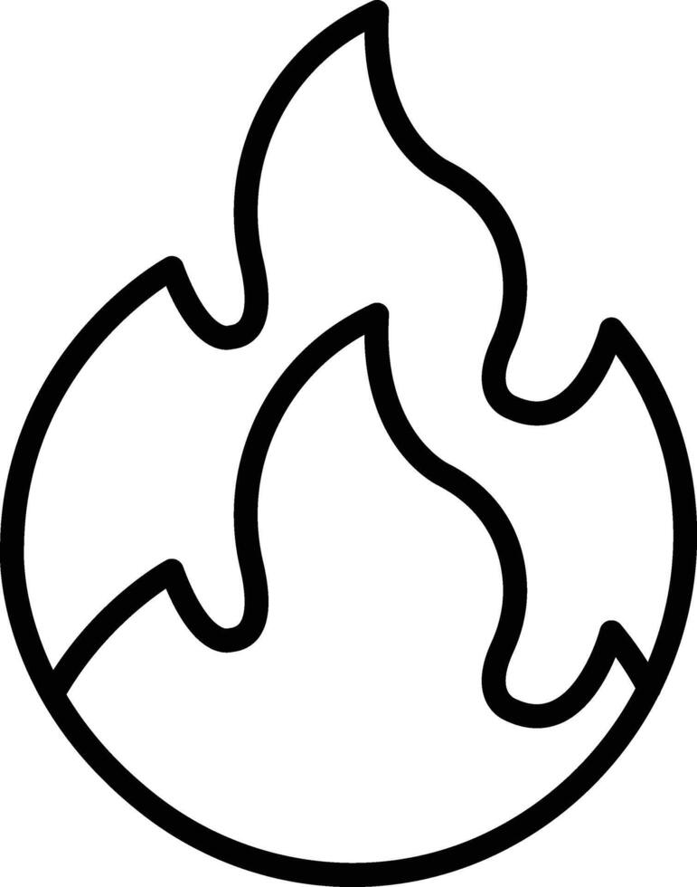 Fire Icon Design vector