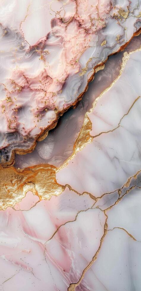 Close Up View of Marble Surface photo