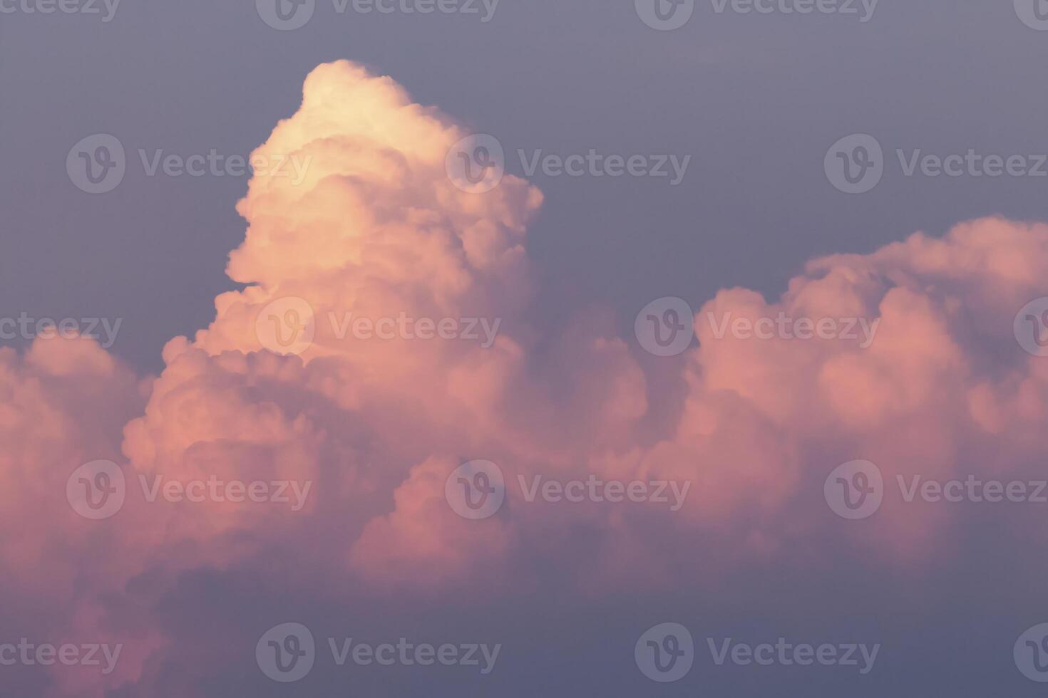 Pastel Pink Clouds photo