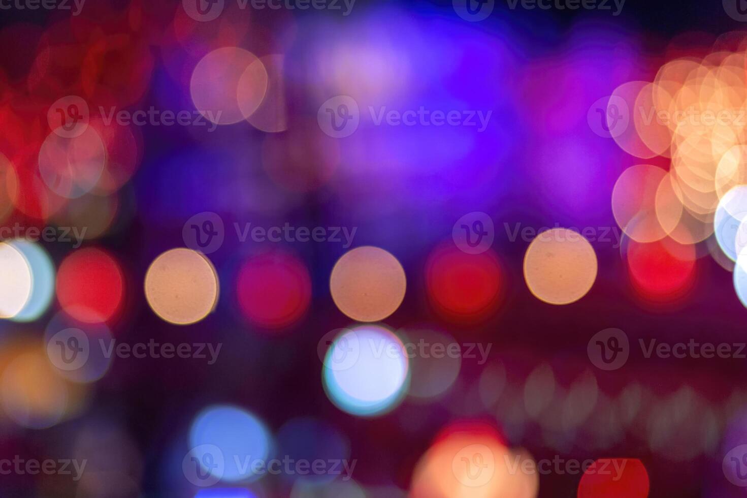 Colorful Bokeh Lights photo