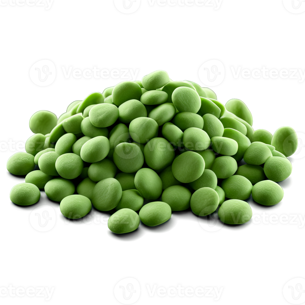 Fava bean flour light green fine powder precisely dusted in heart shape Food and culinary png