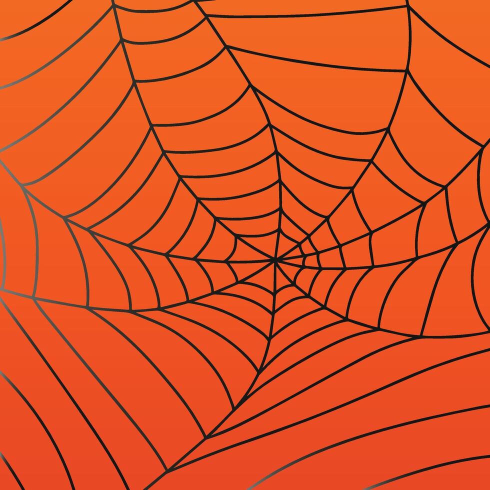Halloween web. Frame, background for decoration. Handmade web. illustration. vector