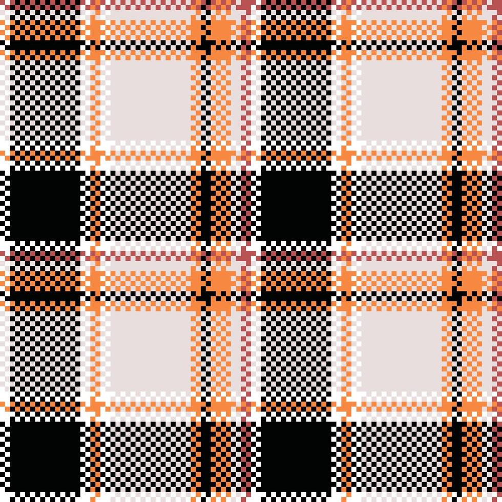 Plaid Patterns Seamless. Traditional Scottish Checkered Background. Flannel Shirt Tartan Patterns. Trendy Tiles for Wallpapers. vector