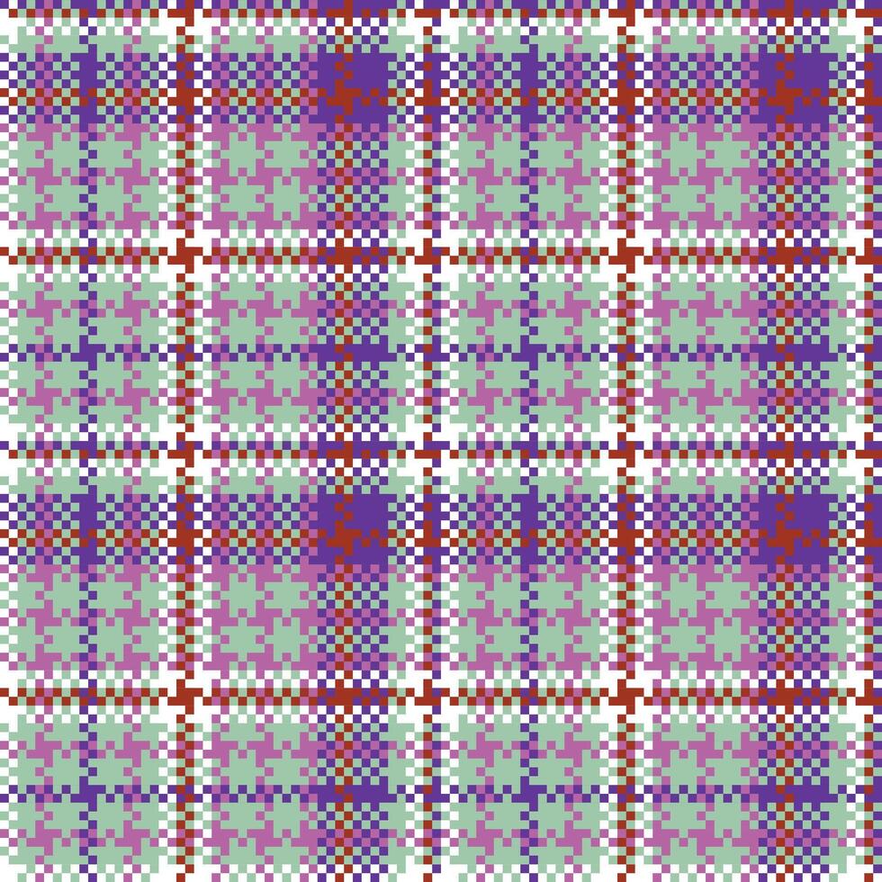 Plaid Patterns Seamless. Abstract Check Plaid Pattern Seamless. Tartan Illustration Set for Scarf, Blanket, Other Modern Spring Summer Autumn Winter Holiday Fabric Print. vector