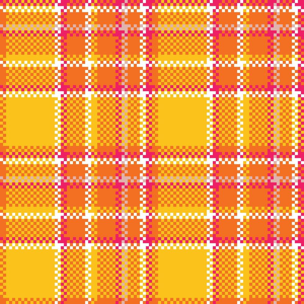 Scottish Tartan Pattern. Checker Pattern Template for Design Ornament. Seamless Fabric Texture. vector