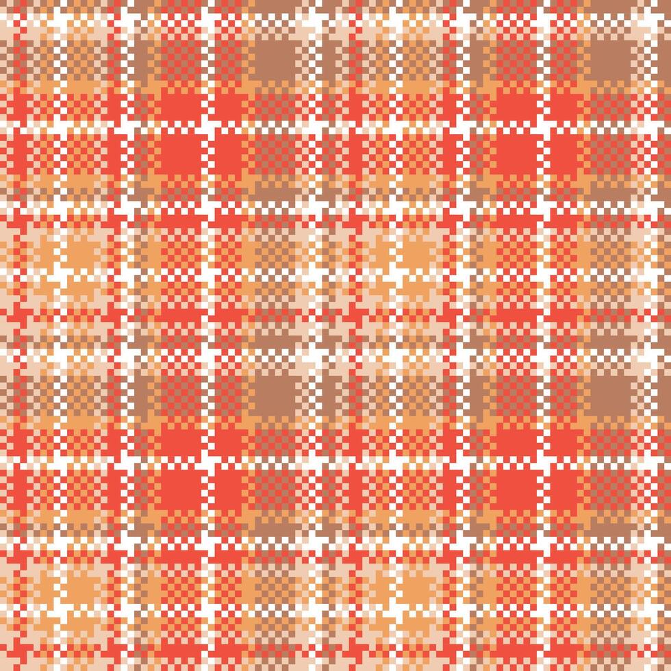 Scottish Tartan Seamless Pattern. Scottish Plaid, Traditional Scottish Woven Fabric. Lumberjack Shirt Flannel Textile. Pattern Tile Swatch Included. vector