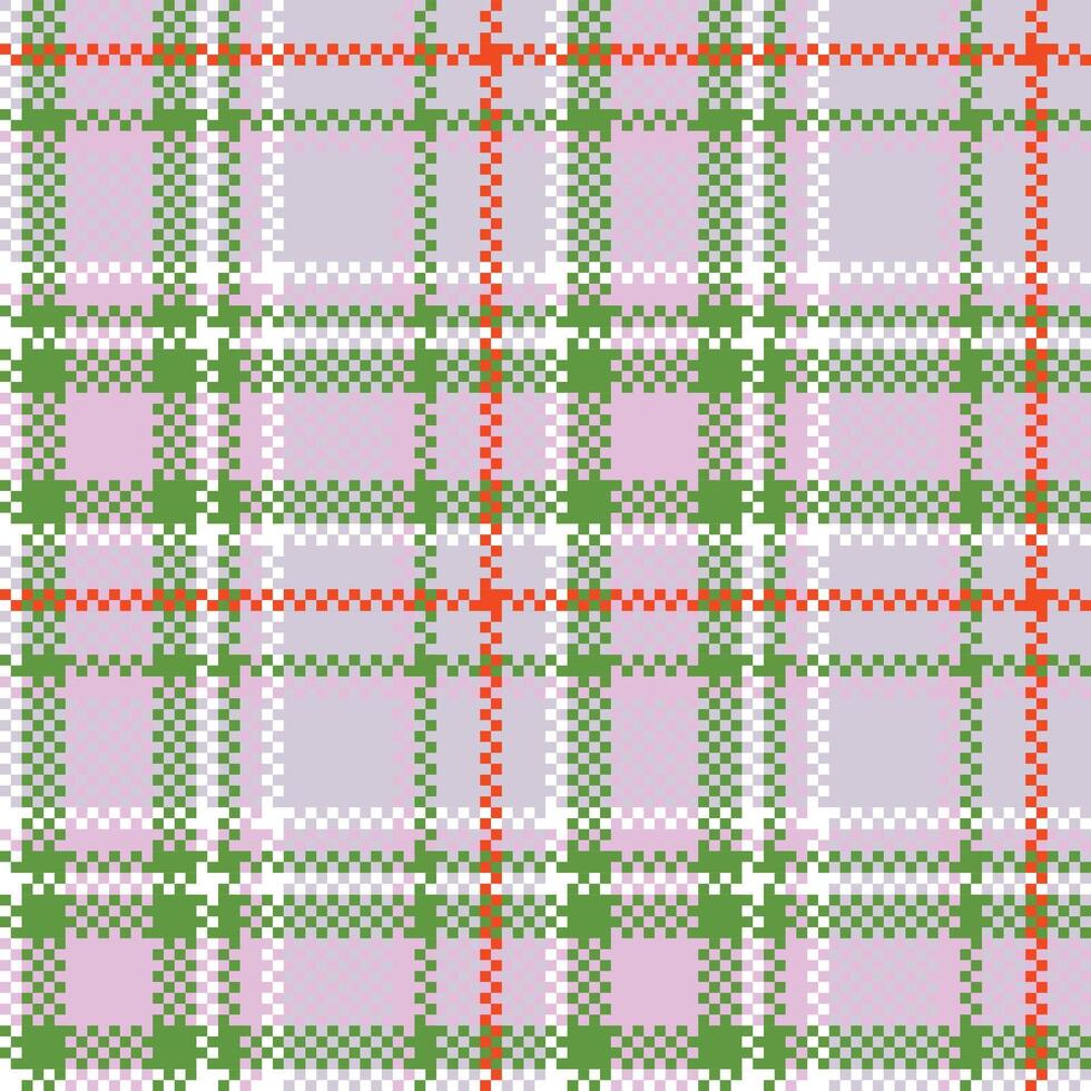 Classic Scottish Tartan Design. Tartan Plaid Seamless Pattern. Seamless Tartan Illustration Set for Scarf, Blanket, Other Modern Spring Summer Autumn Winter Holiday Fabric Print. vector
