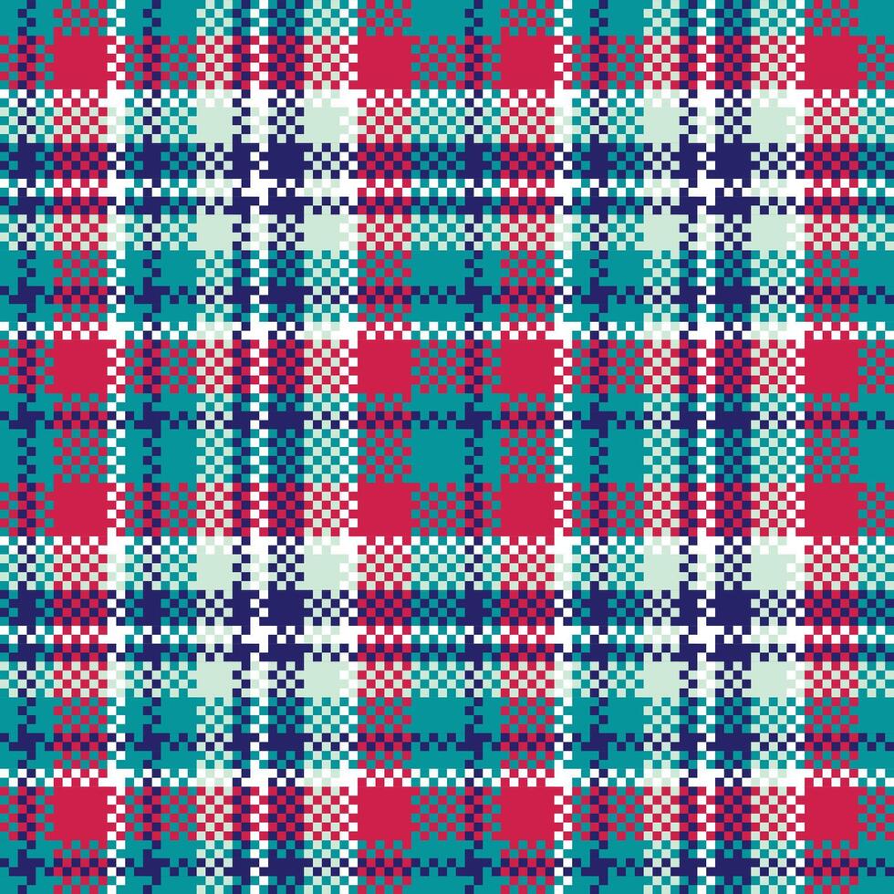 Tartan Plaid Pattern Seamless. Gingham Patterns. for Shirt Printing,clothes, Dresses, Tablecloths, Blankets, Bedding, Paper,quilt,fabric and Other Textile Products. vector