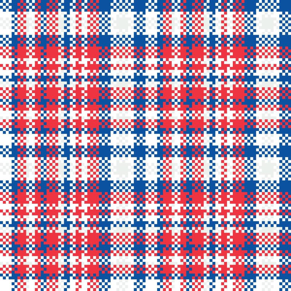 Scottish Tartan Plaid Seamless Pattern, Gingham Patterns. for Shirt Printing,clothes, Dresses, Tablecloths, Blankets, Bedding, Paper,quilt,fabric and Other Textile Products. vector