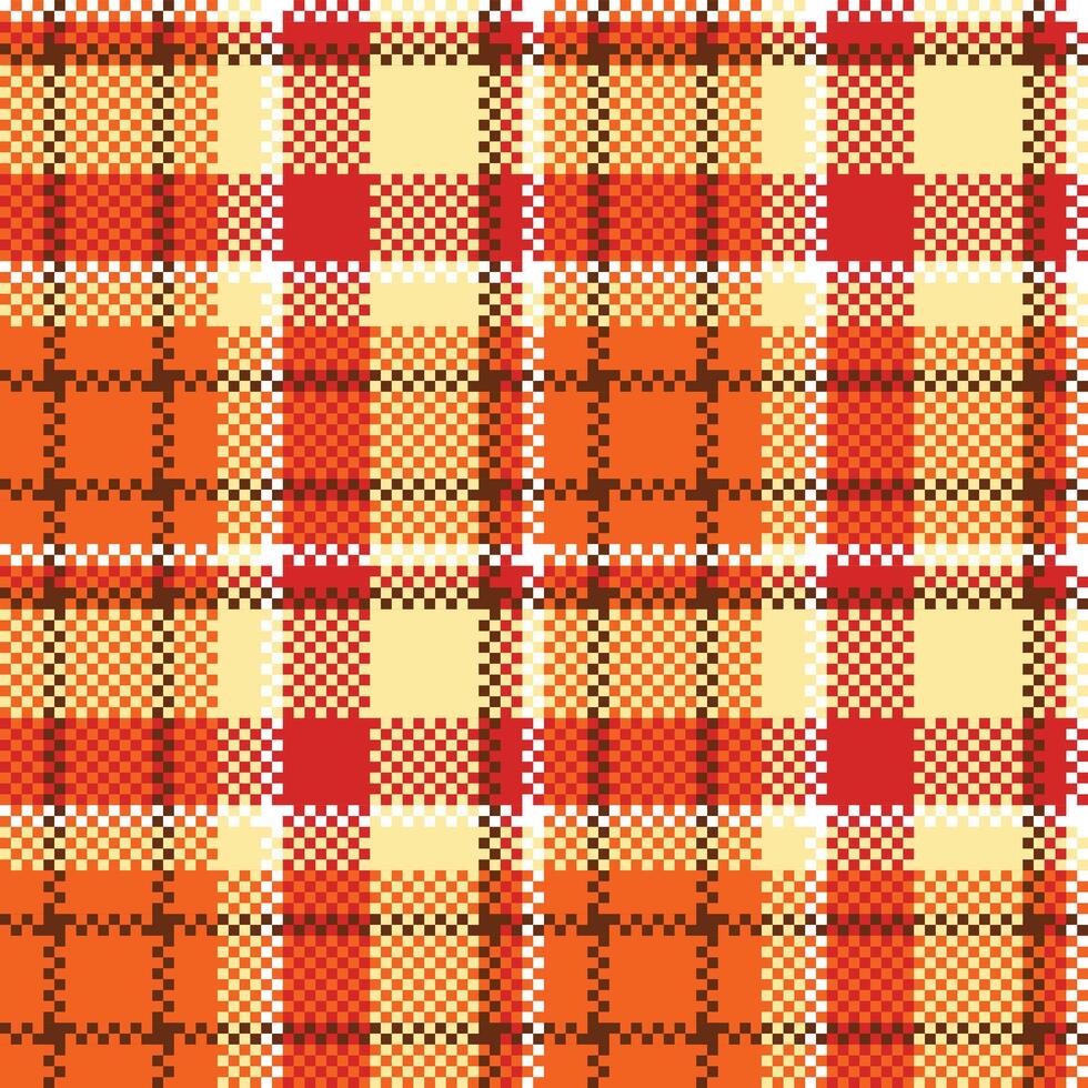 Tartan Plaid Pattern Seamless. Scottish Plaid, Seamless Tartan Illustration Set for Scarf, Blanket, Other Modern Spring Summer Autumn Winter Holiday Fabric Print. vector