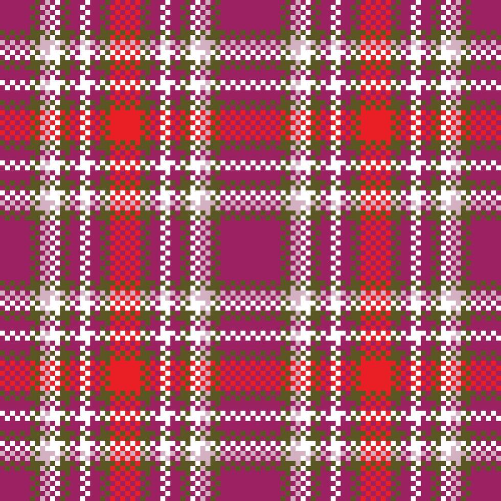 Classic Scottish Tartan Design. Scottish Tartan Seamless Pattern. for Shirt Printing,clothes, Dresses, Tablecloths, Blankets, Bedding, Paper,quilt,fabric and Other Textile Products. vector