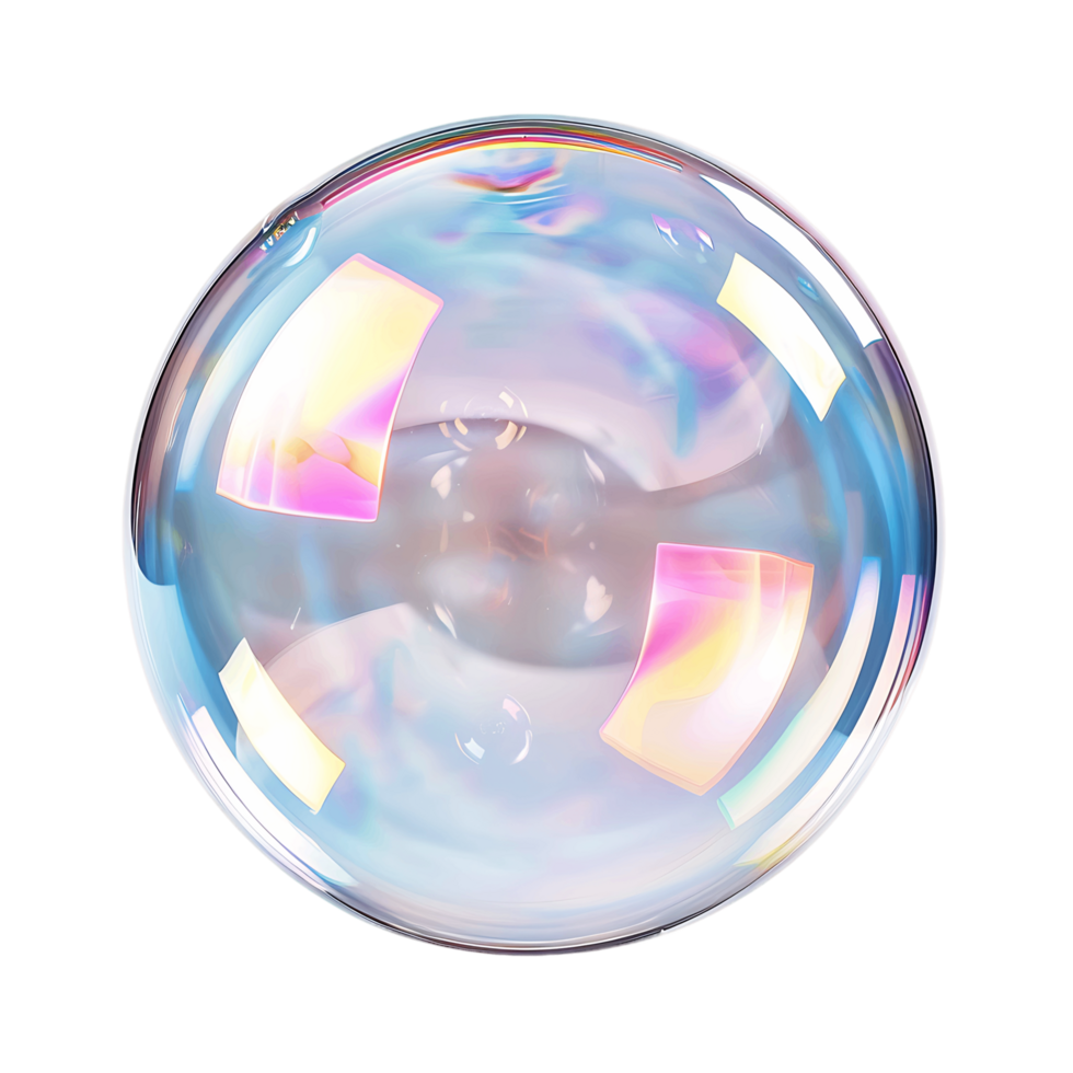 Transparent White Bubbles Isolation png
