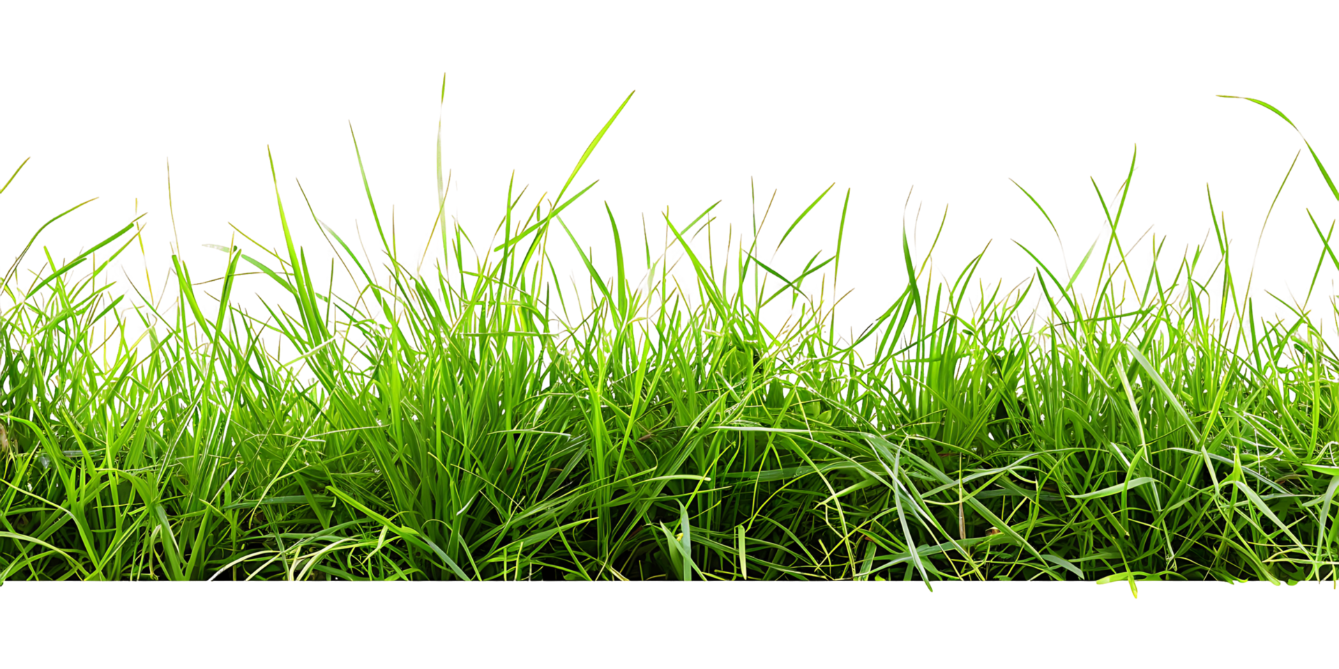 Transparent Background Isolated Green Grass png