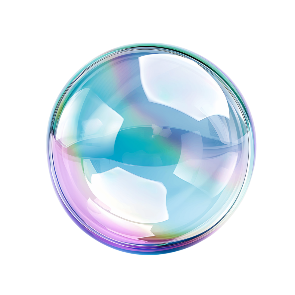 Clear Background Bubble Clusters Isolation png