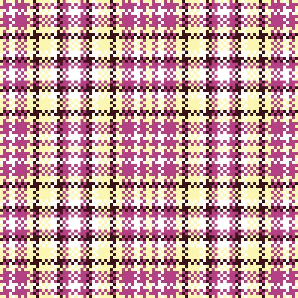 Plaid Pattern Seamless. Abstract Check Plaid Pattern Template for Design Ornament. Seamless Fabric Texture. vector