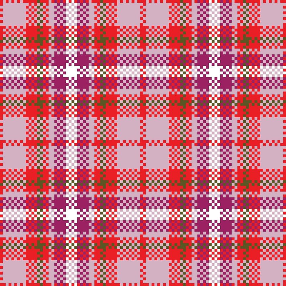 Classic Scottish Tartan Design. Scottish Tartan Seamless Pattern. for Shirt Printing,clothes, Dresses, Tablecloths, Blankets, Bedding, Paper,quilt,fabric and Other Textile Products. vector