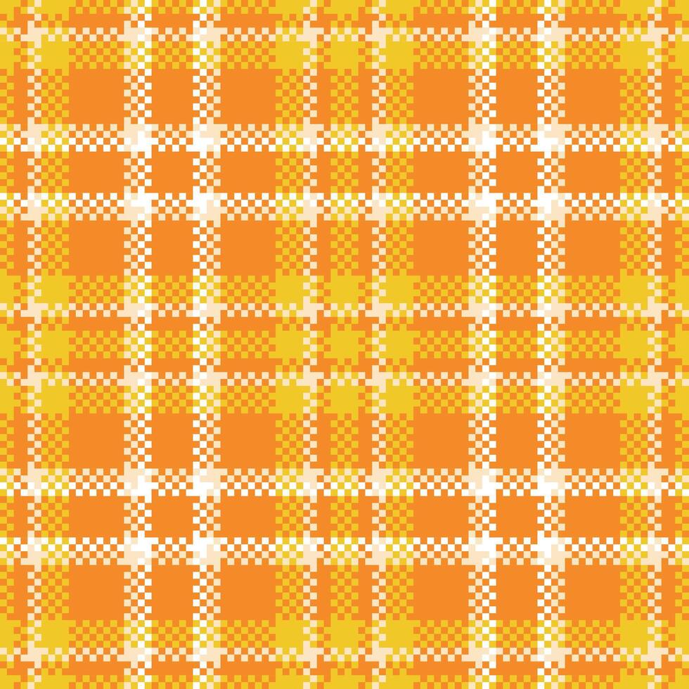 Tartan Pattern Seamless. Pastel Classic Plaid Tartan Traditional Pastel Scottish Woven Fabric. Lumberjack Shirt Flannel Textile. Pattern Tile Swatch Included. vector