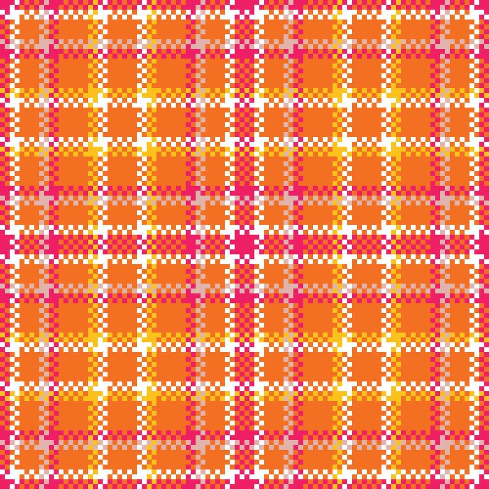 Scottish Tartan Pattern. Checker Pattern Template for Design Ornament. Seamless Fabric Texture. vector