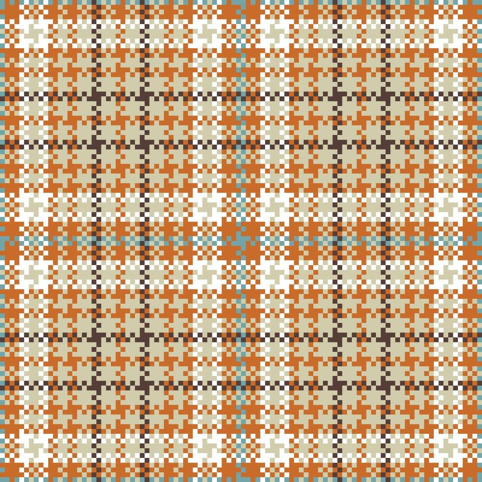 Scottish Tartan Plaid Seamless Pattern, Plaids Pattern Seamless. Seamless Tartan Illustration Set for Scarf, Blanket, Other Modern Spring Summer Autumn Winter Holiday Fabric Print. vector