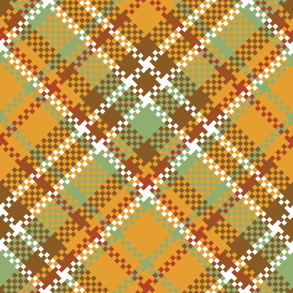 Classic Scottish Tartan Design. Plaid Pattern Seamless. for Shirt Printing,clothes, Dresses, Tablecloths, Blankets, Bedding, Paper,quilt,fabric and Other Textile Products. vector