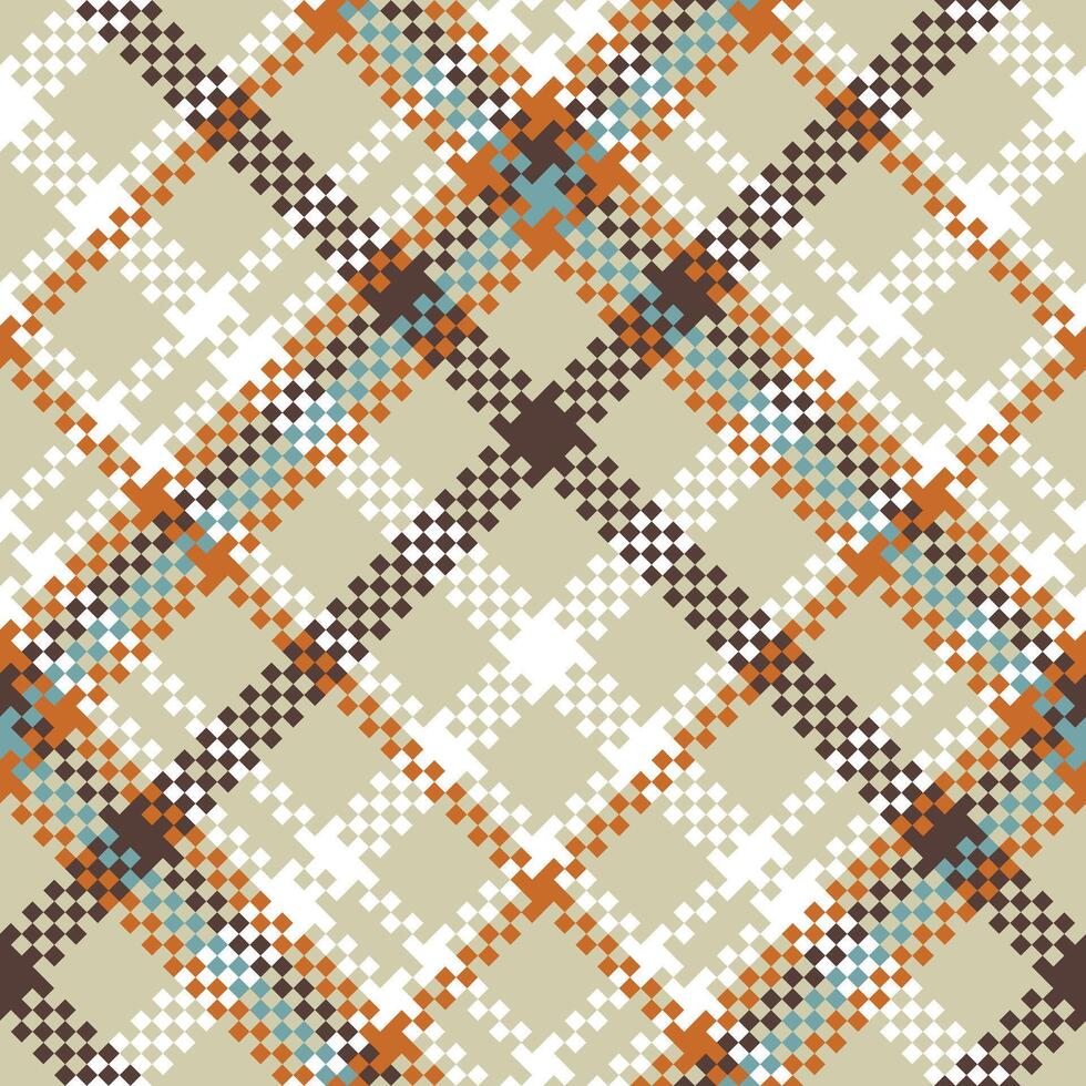 Tartan Plaid Seamless Pattern. Classic Scottish Tartan Design. for Shirt Printing,clothes, Dresses, Tablecloths, Blankets, Bedding, Paper,quilt,fabric and Other Textile Products. vector