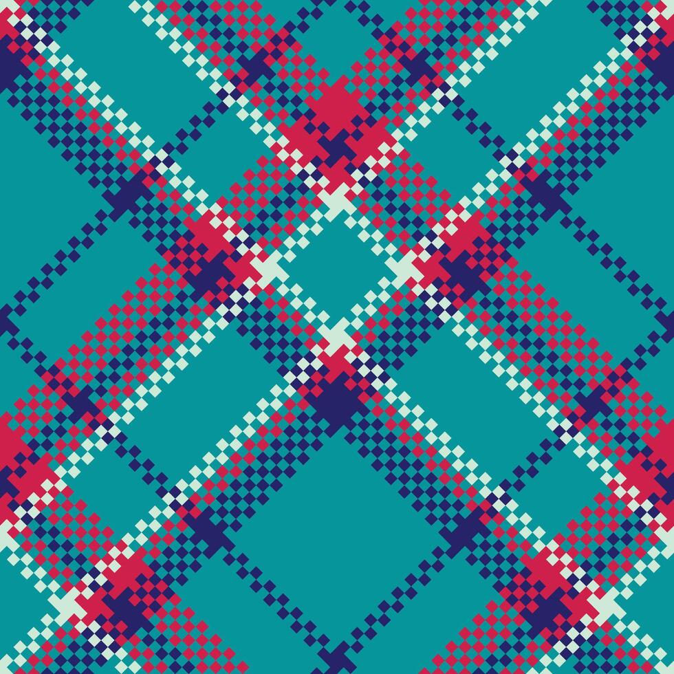 Tartan Plaid Pattern Seamless. Gingham Patterns. Template for Design Ornament. Seamless Fabric Texture. Illustration vector