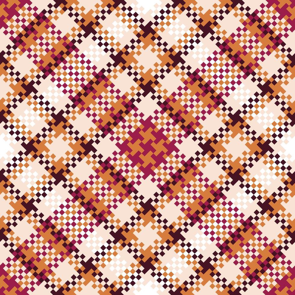 Tartan Pattern Seamless. Abstract Check Plaid Pattern Flannel Shirt Tartan Patterns. Trendy Tiles for Wallpapers. vector