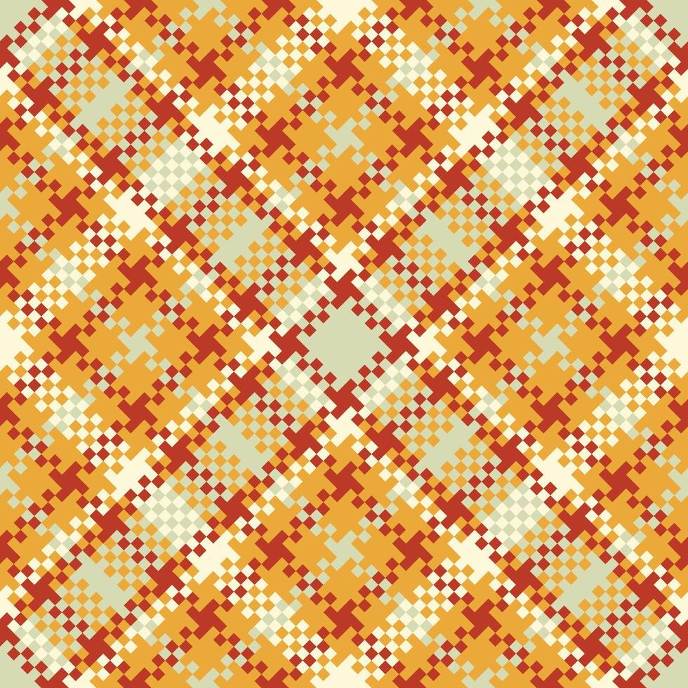 Tartan Seamless Pattern. Traditional Scottish Checkered Background. Seamless Tartan Illustration Set for Scarf, Blanket, Other Modern Spring Summer Autumn Winter Holiday Fabric Print. vector