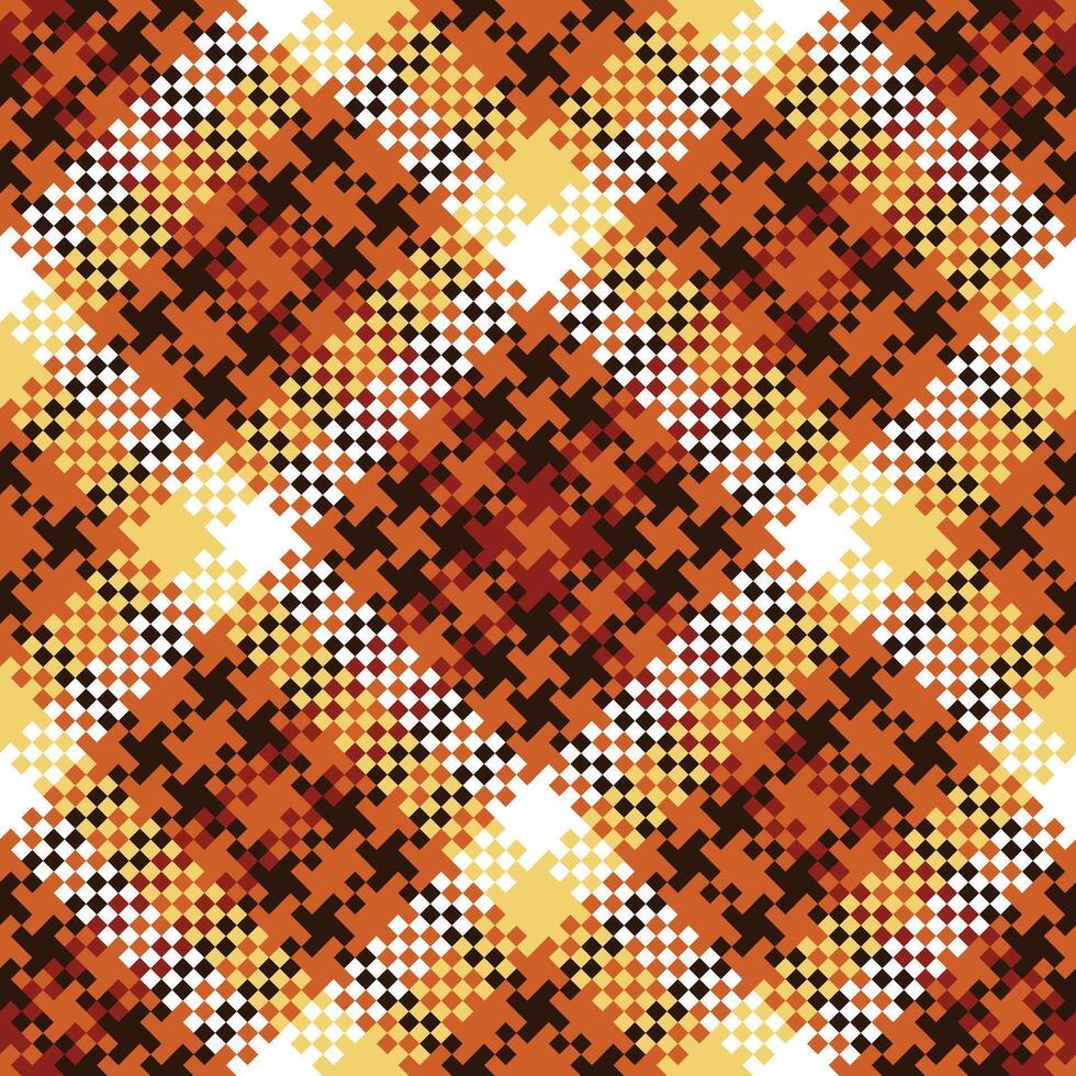Scottish Tartan Pattern. Plaid Pattern Seamless Template for Design Ornament. Seamless Fabric Texture. vector
