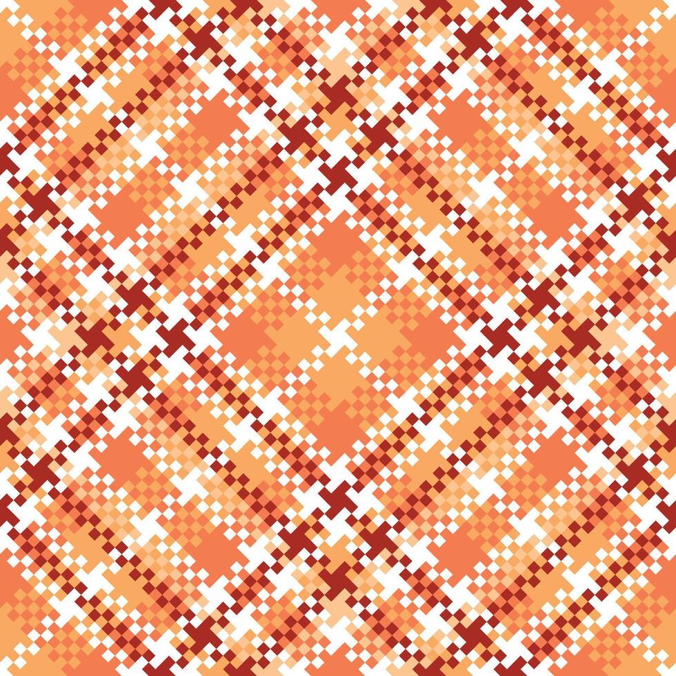 Scottish Tartan Seamless Pattern. Plaids Pattern Seamless Seamless Tartan Illustration Set for Scarf, Blanket, Other Modern Spring Summer Autumn Winter Holiday Fabric Print. vector