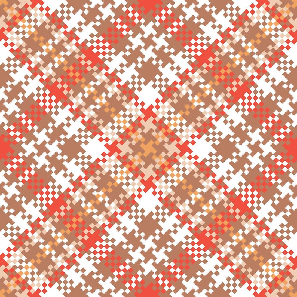 Scottish Tartan Seamless Pattern. Tartan Plaid Seamless Pattern. Seamless Tartan Illustration Set for Scarf, Blanket, Other Modern Spring Summer Autumn Winter Holiday Fabric Print. vector