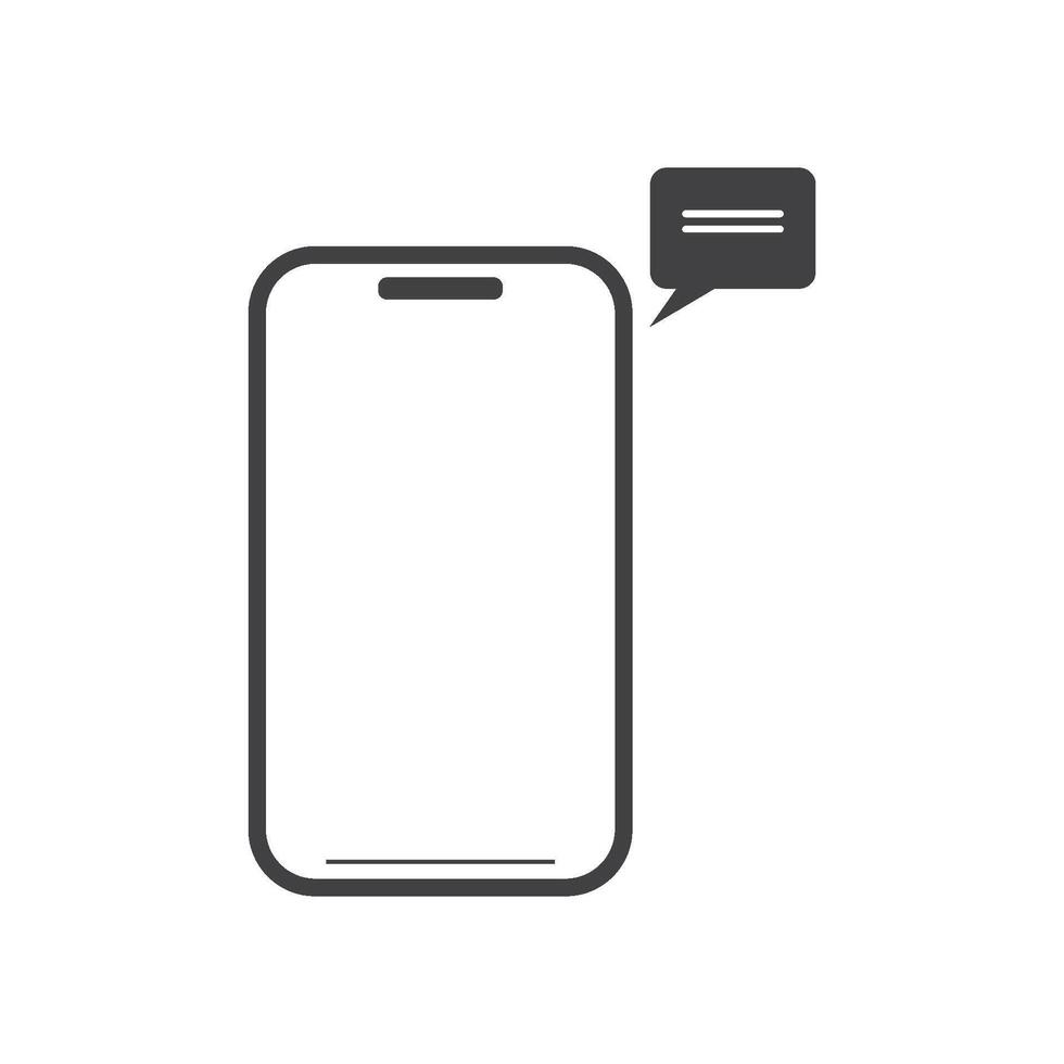 Telephone icon flat design vector