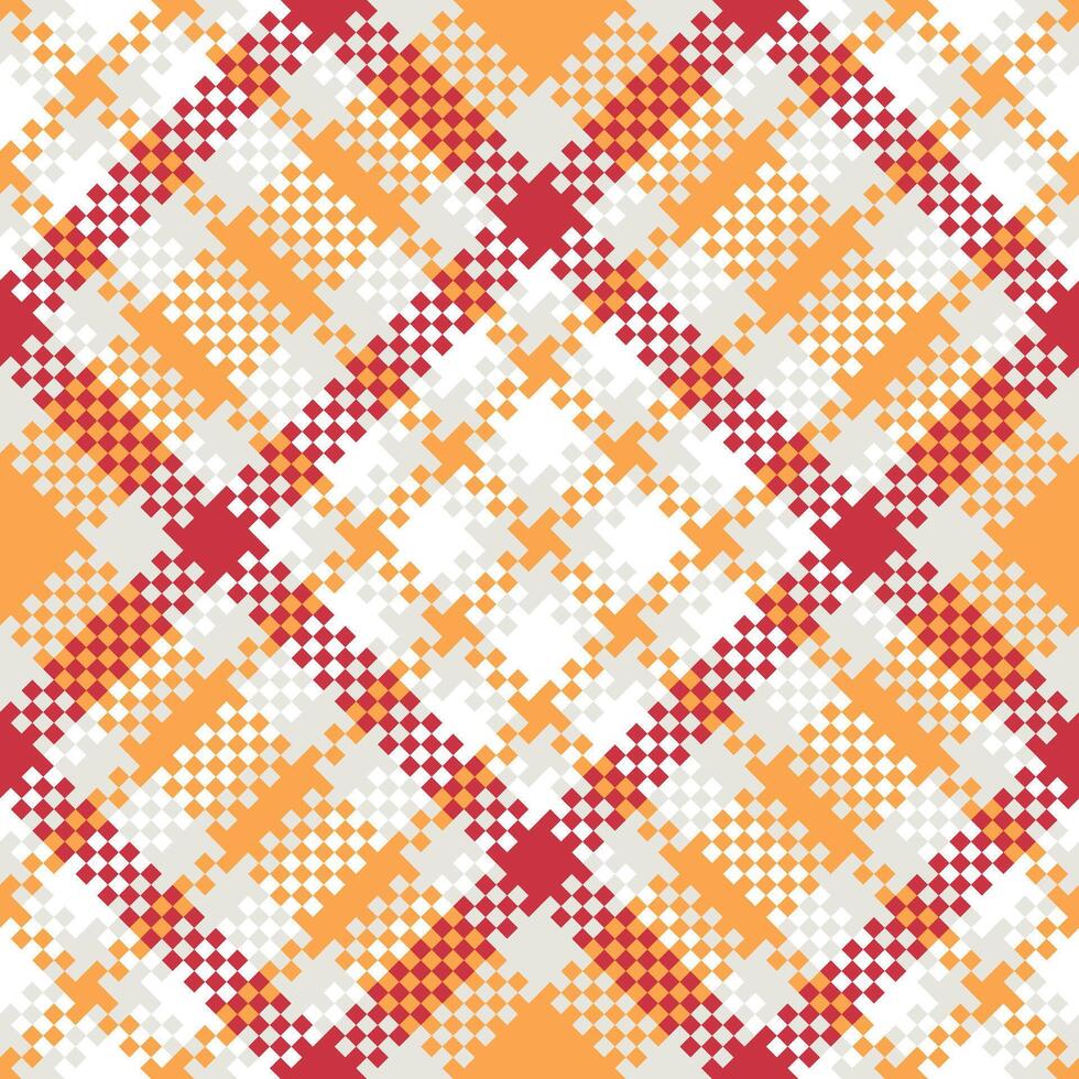Classic Scottish Tartan Design. Checker Pattern. Seamless Tartan Illustration Set for Scarf, Blanket, Other Modern Spring Summer Autumn Winter Holiday Fabric Print. vector