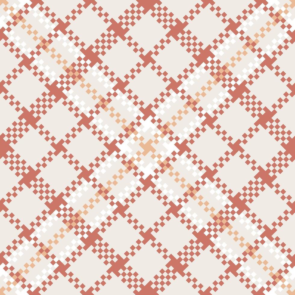 Classic Scottish Tartan Design. Plaids Pattern Seamless. Seamless Tartan Illustration Set for Scarf, Blanket, Other Modern Spring Summer Autumn Winter Holiday Fabric Print. vector