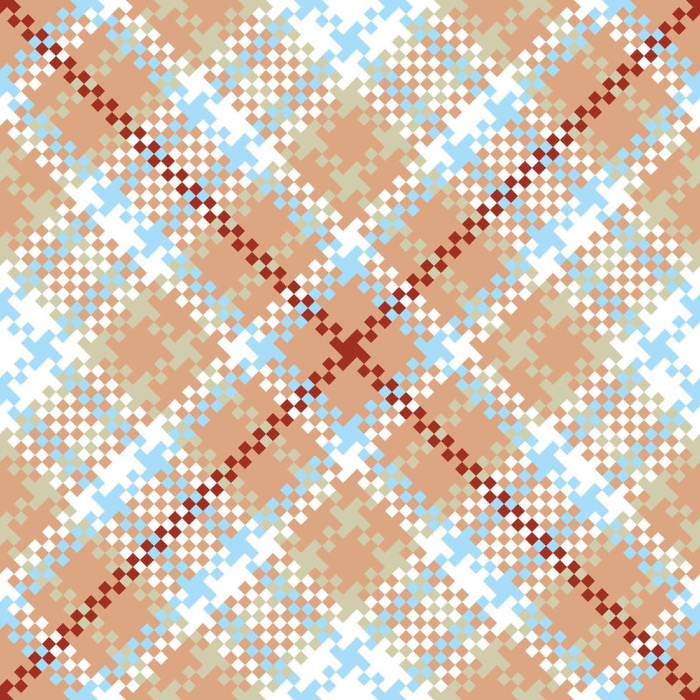Scottish Tartan Plaid Seamless Pattern, Scottish Tartan Seamless Pattern. Template for Design Ornament. Seamless Fabric Texture. Illustration vector
