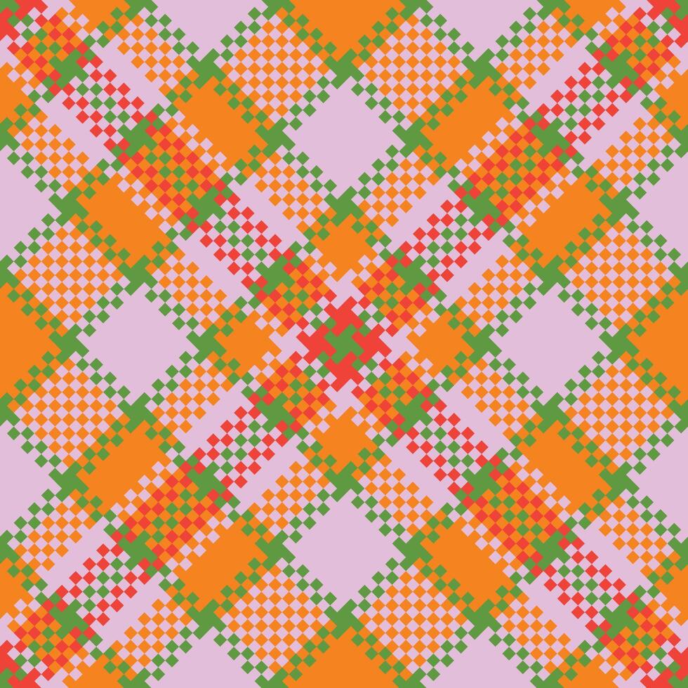Tartan Plaid Pattern Seamless. Checker Pattern. Traditional Scottish Woven Fabric. Lumberjack Shirt Flannel Textile. Pattern Tile Swatch Included. vector