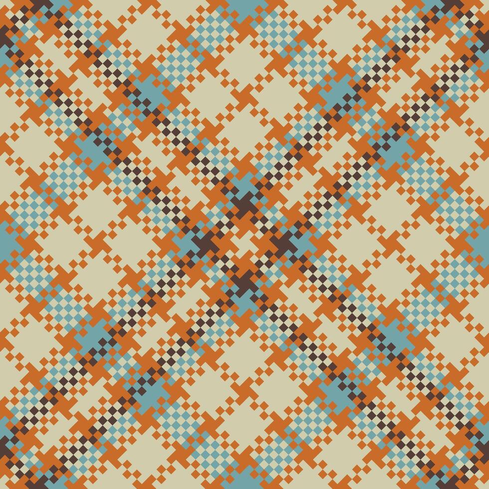 Scottish Tartan Plaid Seamless Pattern, Plaid Pattern Seamless. Template for Design Ornament. Seamless Fabric Texture. Illustration vector