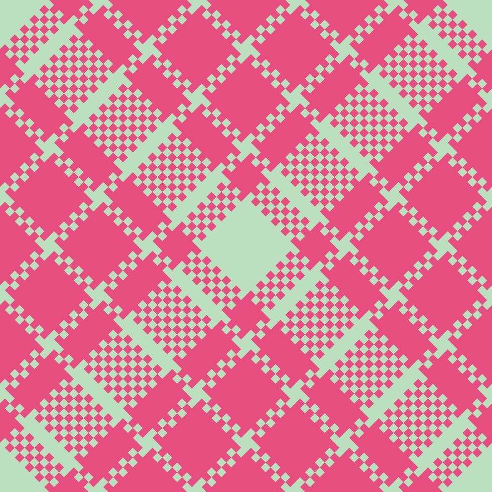 Scottish Tartan Plaid Seamless Pattern, Checkerboard Pattern. Seamless Tartan Illustration Set for Scarf, Blanket, Other Modern Spring Summer Autumn Winter Holiday Fabric Print. vector