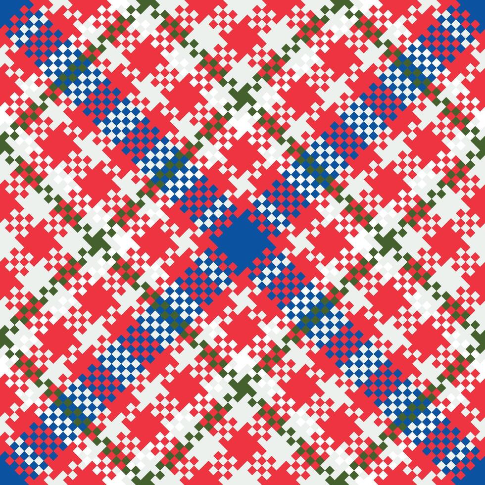 Scottish Tartan Plaid Seamless Pattern, Gingham Patterns. Flannel Shirt Tartan Patterns. Trendy Tiles Illustration for Wallpapers. vector
