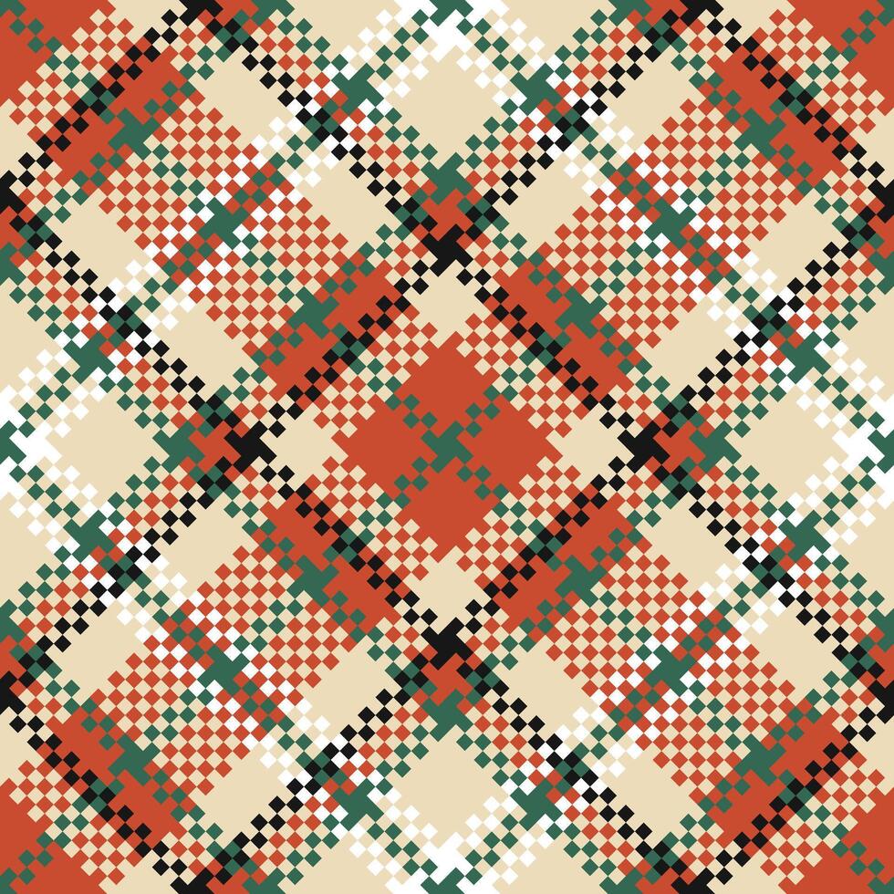 Plaids Pattern Seamless. Classic Scottish Tartan Design. for Shirt Printing,clothes, Dresses, Tablecloths, Blankets, Bedding, Paper,quilt,fabric and Other Textile Products. vector