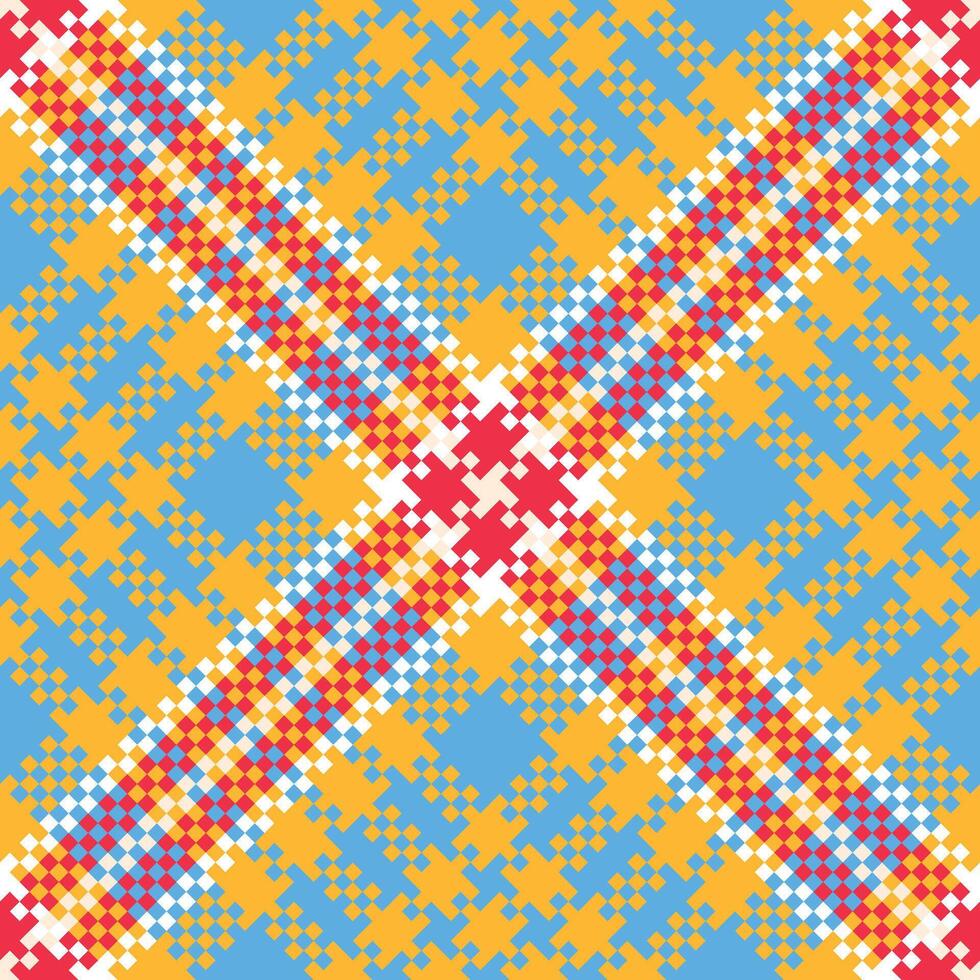 Plaid Patterns Seamless. Checkerboard Pattern Flannel Shirt Tartan Patterns. Trendy Tiles for Wallpapers. vector
