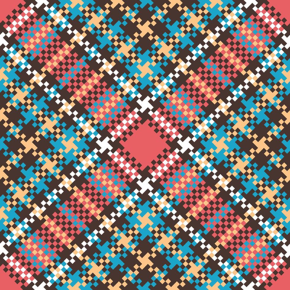 Tartan Plaid Seamless Pattern. Scottish Plaid, for Scarf, Dress, Skirt, Other Modern Spring Autumn Winter Fashion Textile Design. vector